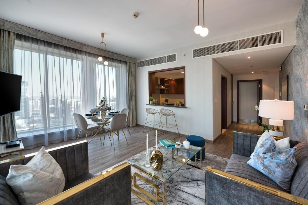 Durrani Homes - Designer 2Br Apt With Stunning Burj Khalifa And Fountain View Dubai Eksteriør billede