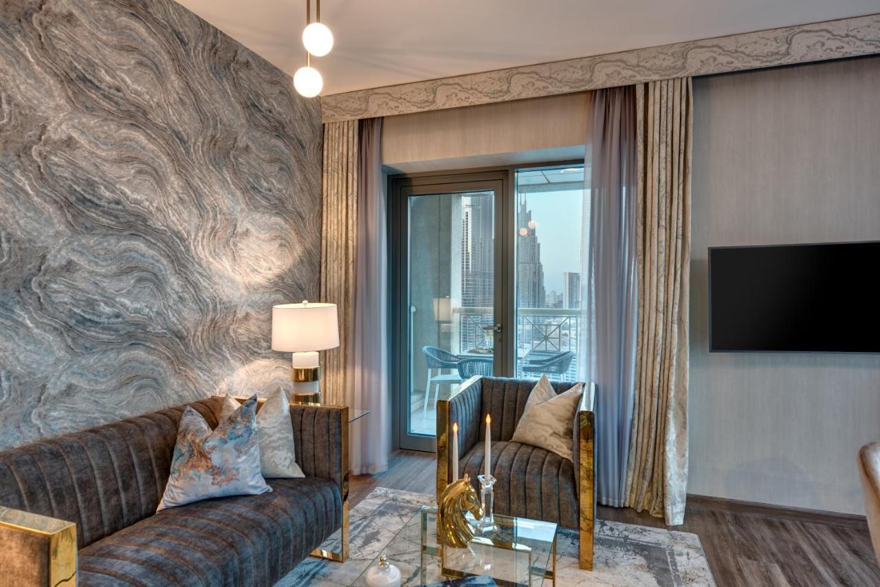 Durrani Homes - Designer 2Br Apt With Stunning Burj Khalifa And Fountain View Dubai Eksteriør billede